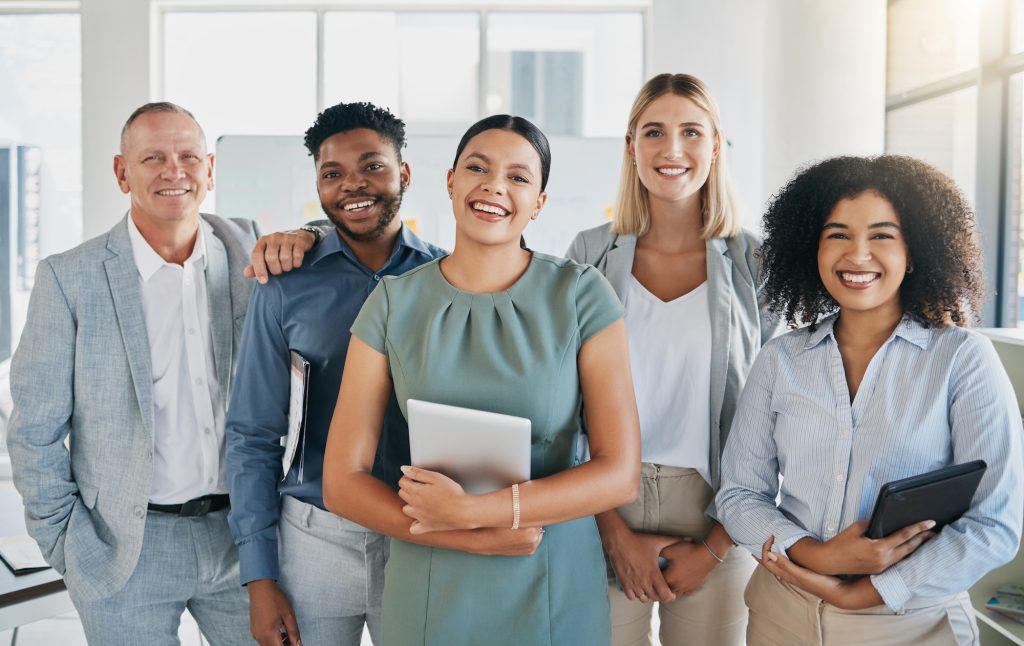 The New Digital Marketing Team Work